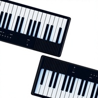 Clavier piano numérique pliable 61 touches léger et portable rechargeable semi-lesté – Vente directe usine