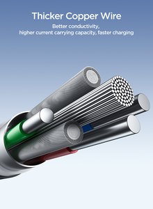 JOYROOM Câble Usb vers Type C Câble de charge rapide 3A pour <span class=keywords><strong>15</strong></span> câbles de données Type-c 1 <span class=keywords><strong>m</strong></span> 2m - Product Image 3