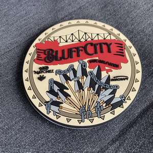 Custom 3D Effect Soft Rubber Logo Patches Iron-On Hook and Loop PVC <b>Badges</b> for Clothing in Flower and Heart Shape for Hats - Product Image 3