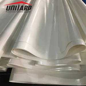 بفدف ورنيش 1050GSM 1300 * 1300D الشد PVC غشاء هيكل المشمع الأقمشة