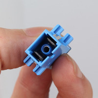 SENKO LC/UPC Duplex Test Pigtail Flange Adapter-Coupler serat ganda untuk Jumper FTTH/pengujian Panel Patch (Model SLCFP-2A1)