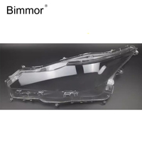 Verre de phare Bimmor pour Toyota corolla 2019-2023 couvercle de lentille en verre de phare usine de remplacement de lampe avant configuration basse