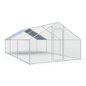 โรงเรือนเลี้ยงไก่โลหะสำเร็จรูป สำหรับกลางแจ้ง ชุบสังกะสี ขนาด 2*3*2 เมตร สำหรับเลี้ยงไก่แบบพาณิชย์ - Product Image 4