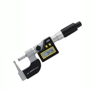 Micrómetro Digital de Espesor de Pared de Columna Única Asimeto 113-21-0 IP65 0-25mm, Resistente al Polvo y al Agua, para Diámetro Exterior - Product Image 4