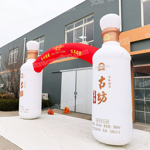 Рекламная рекламная надувная гигантская брендовая надувная АРКА для пивных бутылок для мероприятий надувная АРКА для рекламных акций - Product Image 4