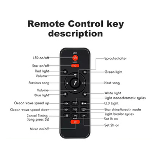 Nuova Lampada da Tavolo LED Moderna con Proiettore Laser Galassia e Stelle per Discoteca - Product Image 4