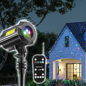 Al Aire Libre luciérnaga láser luces de jardín en movimiento rojo azul verde RGB luciérnaga decorar casa luces de Navidad - Product Image 6