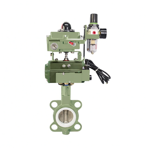 Venta de Liquidación COVNA B2B, Válvula de Alivio Neumática, Válvula de Mariposa Neumática de Retorno por Resorte con Asiento de EPDM, Tipo Wafer Accionada por Aire - Product Image 4