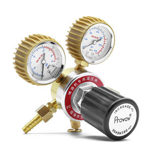 Bebida carbonatada Soda Draft Beer Keg Dispenser G5/8 CGA320 Salida de calibre dual 60 psi CO2 Regulador de presión de gas para Kegerator - Product Image 1