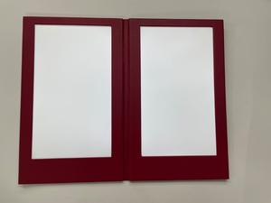 Manufacturer Pu Leather Electronic Digital Cocktail Menu with <b>Light</b> Led Menu 2 Page A4 A5 Rechargeable Led Menu Holder - Product Image 6