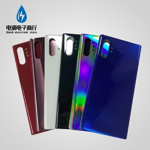 Diandi pour <span class=keywords><strong>Samsung</strong></span> <span class=keywords><strong>Galaxy</strong></span> <span class=keywords><strong>Note</strong></span> <span class=keywords><strong>10</strong></span> Plus – Coque arrière en verre, boîtier de remplacement, étui de batterie, pièces de rechange pour réparation - Product Image 1