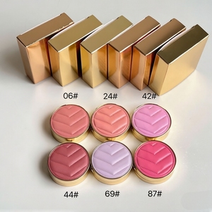 Paleta de Rubor Prensado Premium Multicolor de Larga Duración con Brillo Natural para Maquillaje Diario de Mujer al por Mayor - Product Image 1