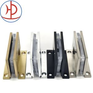 مفصل حمام مربع, مفصل حمام مربع من الفولاذ المقاوم للصدأ لتعليق الزجاج على الحائط - Product Image 5