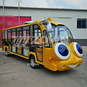 Autobús Turístico Eléctrico Cerrado con Diseño de Dibujos Animados, Apariencia Personalizada, Transporte para Parques de Atracciones - Product Image 4