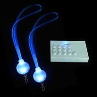 DMX512 longes contrôlées sans fil avec porte-Badge d'identification, nouvel arrivage 2023, fournitures de fête, LOGO personnalisé, lanière en TPU LED