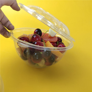 Thân thiện 18oz-64oz rõ ràng dùng một lần nhựa salad trộn bát với nắp đậy kín - Product Image 6