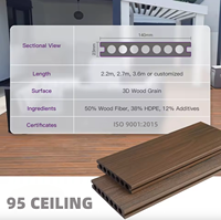 Suelo de Exterior Impermeable de WPC, Fácil de Instalar, con Sistema de Bloqueo, Aspecto de Madera, Sin Herramientas, para Bricolaje, para Balcón, Terraza