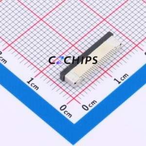 LW0520031-210R-001 FFC/FPC Connector SMD,P=0.5mm,Horizontal Mount Connector Drawer Type Top Contact 21P 0.5mm - Product Image 2