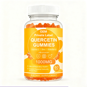 Gummies à la quercétine en marque privée, produits de beauté, gestion de l'énergie, augmentation mammaire, embellissement des cheveux, de la peau et des ongles - Product Image 1