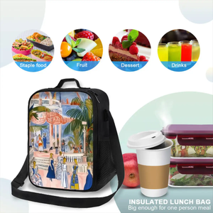 กระเป๋าอาหารกลางวันหุ้มฉนวนพร้อมสายคล้องไหล่ - Product Image 3
