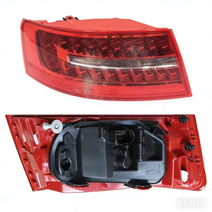 Nouveau feu arrière LED gauche et droit pour Audi <span class=keywords><strong>A6</strong></span> <span class=keywords><strong>C6</strong></span> S6 2009-2011 12V 5000K, ensemble de <span class=keywords><strong>feux</strong></span> de freinage et de clignotants - Product Image 2