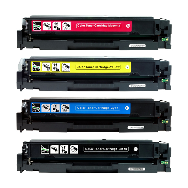 Compatible Toner Cartridge for HP 416A W2040A W2041A W2042A W2043A Use in Color LaserJet Pro M454 Serious MFP M479