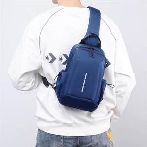 Giản Dị Ngoài Trời Du Lịch Thể Thao Eo Túi Biểu Tượng Tùy Chỉnh Người Đàn Ông Của Không Thấm Nước Ngực Túi Đa Chức Năng Crossbody <span class=keywords><strong>Sling</strong></span> Ba Lô - Product Image 5