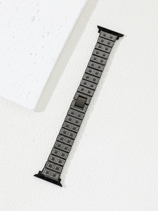 Correa de Metal con Pedrería Compatible con Apple Watch 11 SE, Brazalete de Joyería de Lujo con Diamantes Completos para IWatch 38mm 40mm 42mm - Product Image 4