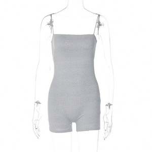 Negro Skinny Strap sin mangas Street Woman Rompers Club Bodycon <span class=keywords><strong>Body</strong></span> En Jumpsuits <span class=keywords><strong>Body</strong></span> Clothes Vintage <span class=keywords><strong>Suit</strong></span> Catsuit - Product Image 3