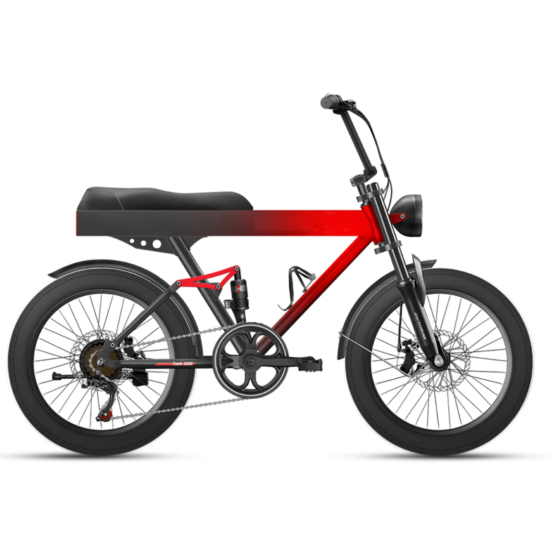 2021 new design hot sale 20 inch fashion 48v 500w high quality fat tire electric mountain made in China