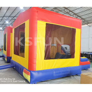Castillo Inflable Super <span class=keywords><strong>Mario</strong></span> con Pancartas Personalizadas Extraíbles de Velcro, Castillo Inflable con Tobogán, Brincolines Inflables para Fiestas - Product Image 6