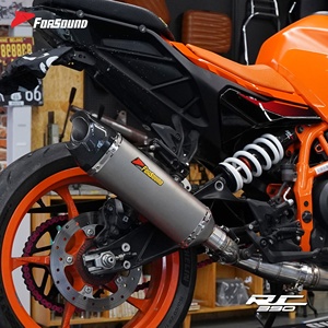 Système d'échappement sport slip-on pour moto <span class=keywords><strong>KTM</strong></span> Duke 390 RC390 2024-2026, <span class=keywords><strong>prix</strong></span> de gros usine Forsound - Product Image 6