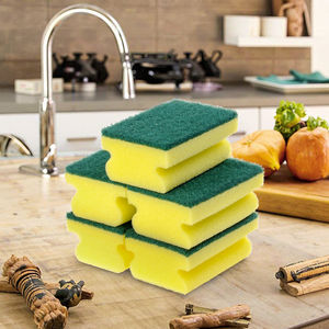 Pulizia della cucina <span class=keywords><strong>spugna</strong></span> piatto <span class=keywords><strong>per</strong></span> <span class=keywords><strong>lavare</strong></span> I <span class=keywords><strong>piatti</strong></span> a forma di I-composito spugne pagliette - Product Image 6