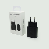 Adaptateur PD 25W Original pour Chargeur Rapide Samsung USB C Prise US EU UK AU pour Samsung Galaxy S25 S24 S23 S22 S21