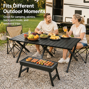 Parrilla Portátil de Carbón Plegable para Camping, Envío Directo desde Polonia, Lista para Enviar - Product Image 3