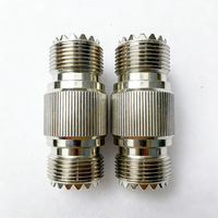 Adaptateur de connecteur coaxial RF UHF femelle vers femelle SO-239 pour équipement de communication radio amateur