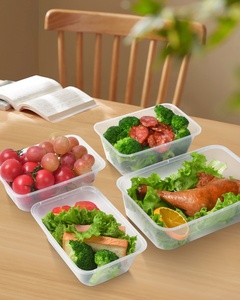 Hot bán tùy chỉnh 500/650/750/1000 ml nhựa lò vi sóng <span class=keywords><strong>container</strong></span> thực phẩm bữa ăn Prep <span class=keywords><strong>container</strong></span> - Product Image 6