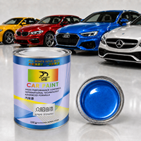 Peinture de finition automobile durable à haute brillance pour atelier de réparation automobile, revêtement de carrosserie automobile 1K couleur nacrée avec une forte résistance aux intempéries
