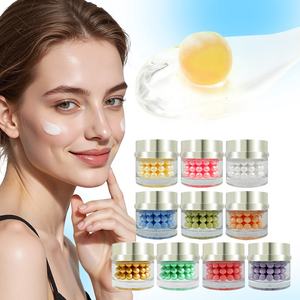 Crème Visage en Capsules Luxe à la Niacinamide, Vitamine C, Collagène et Acide Hyaluronique – Hydratant Anti-Âge, Éclaircissant et Raffermissant pour une Peau de Verre - Product Image 2