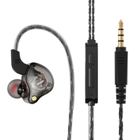 Headphone Berkabel Olahraga Earphone Lari Earphone Komputer Headset Gamer Earbud Bebas Genggam untuk Redmi Umidigi F2 MP3 Audifonos