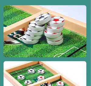 Jeu de football de table |   Jouet familial interactif et amusant |   Herbe réaliste et tir facile - Product Image 3