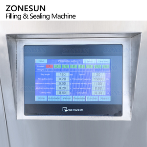ZONESUN ZS-GFGT620 confezionatrice per riempimento e sigillatura di sacchetti d'acqua a Satchet a forma verticale completamente automatica con pompa di alimentazione - Product Image 2