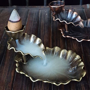 Brûleurs d'encens à refoulement personnalisés Conception libre Artisanat en métal Yoga/<span class=keywords><strong>Méditation</strong></span>/Salon de thé Fournitures Souvenirs Cadeaux Excellents cadeaux - Product Image 5