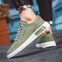 Chaussures pour hommes de haute qualité, respirantes, nouvelles, fines, tendance, sportives, décontractées, en toile, à enfiler, plates, chaussures de travail, chaussures tendance