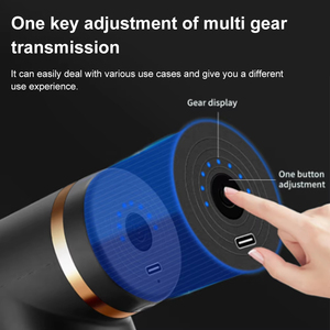 Pistola de Masaje Fascial Inalámbrica Multifuncional para Relajación Muscular de Cabeza y Cuerpo, Ideal para Amantes del Fitness y Atletas - Product Image 4