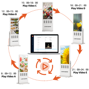 Estación de <span class=keywords><strong>Alquiler</strong></span> de Baterías Portátiles con Pantalla LCD, Máquina Expendedora de Baterías Portátiles, Estación de <span class=keywords><strong>Alquiler</strong></span> de Baterías Portátiles con Control Remoto - Product Image 4