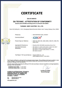 IGERCN marca IP66 Tuya Wifi conectado toma de corriente de pared estilo BS impermeable cubierta de tomas de corriente con temporizador electrodoméstico - Product Image 6