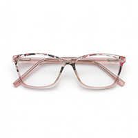 Monture de lunettes œil-de-chat à monture complète, anti-lumière bleue, lunettes de mode pour adultes, protection pour la lecture et l'utilisation d'ordinateurs, style coréen dessin animé