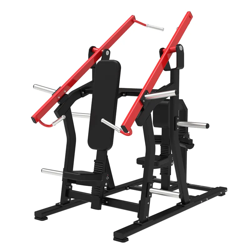 Iso lateral chest back gym equipment fitness machine plate loaded body exercise sports machine