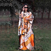 Source Usine Transfrontalière Style Modeste Estival Caftan Africain Grande Robe Musulmane Longue Abaya pour l'Aïd Vêtement Chaud du Moyen-Orient